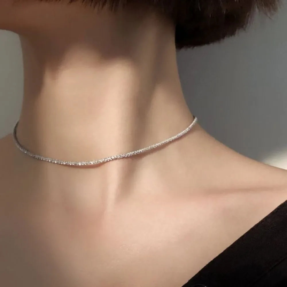 Most Elegant & Gold Plated Clavicle Chain Necklace for Women – Minimalist Sunshine Jewelry, Wedding & Party Gift