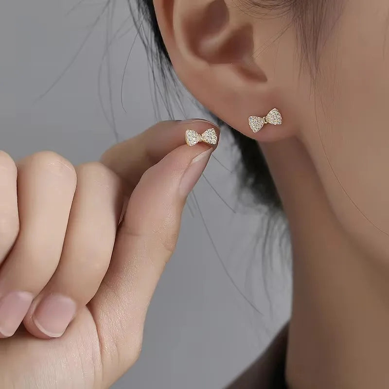 Hypoallergenic Heart Stud Earrings | 925 Sterling Silver Screw-Back Cartilage & Helix Piercing Jewellery for Women & Girls – Everyday Gift UK