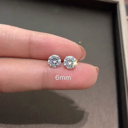 100% Real 925 Sterling Silver Earrings Fashion Jewelry